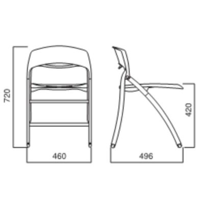 Klapp – Stühle › Tisch und Stuhl Dresden